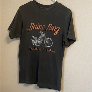 Anine Bing T shirt Los Angeles Motorcycle 
Oversized size XS